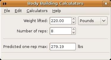 Fbb calculator - Rate Your Lifts Against Other People. The Strength Level Calculator can show your exact level of strength at any bodyweight. Calculate Your Strength. Strength standard tables of one-rep max performance against bodyweight. Available for gym exercises including bench press, squat and deadlift.